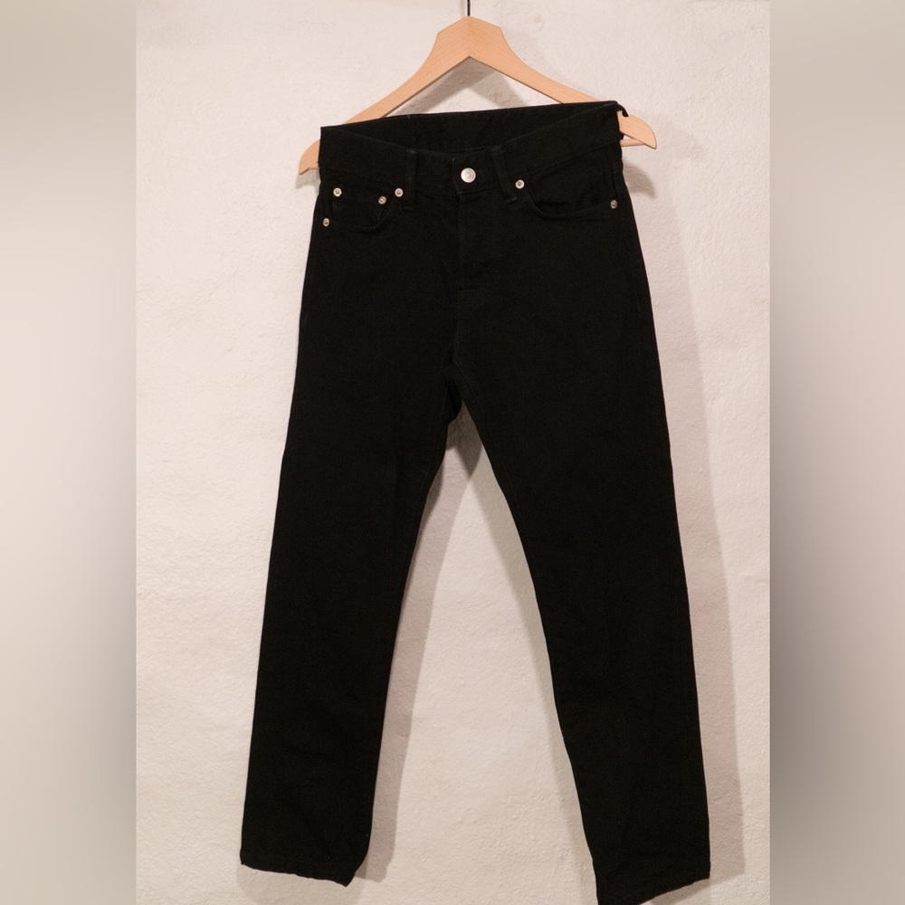 Maverick Slim Buck Mason Black Jeans 28x28